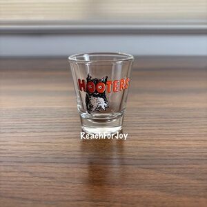 Hooters Restaurant Shot Glass Owl Logo